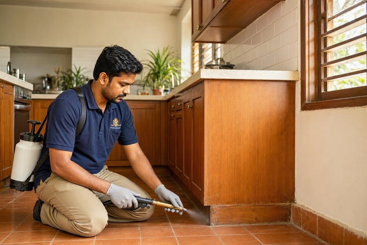 Kitchen cockroach control