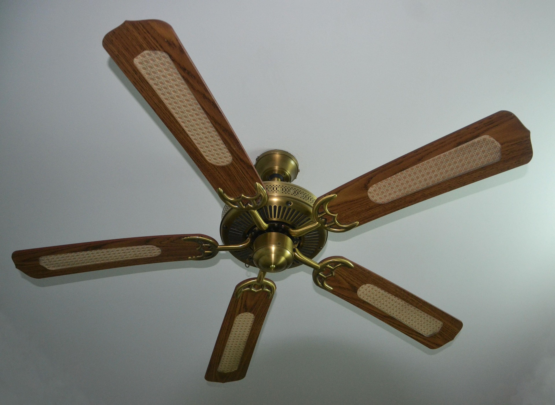 Ceiling fan cleaning