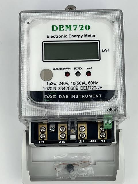 Submeter installation - 1 phase