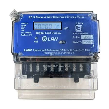 Submeter installation - 3 phase